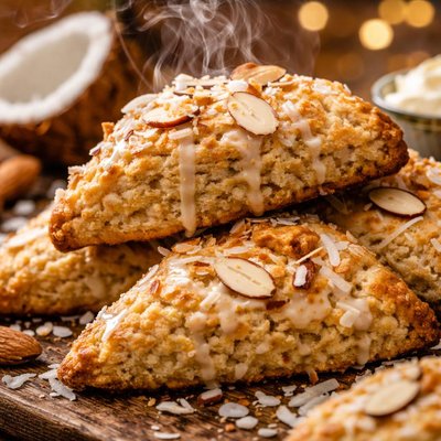 Image of Coconut Almond Scones