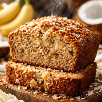Image of Coconut Banana Bread