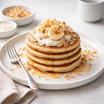 Image of Coconut Breakfast Pancakes