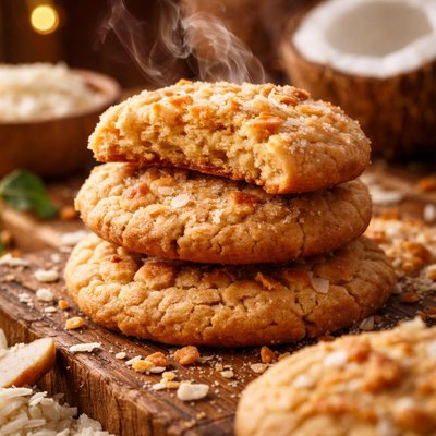 Image of Coconut Butter Cookies Vegan or Not