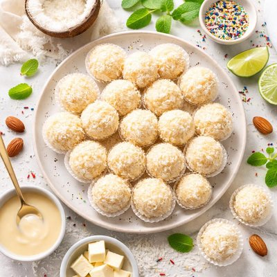 Image of Coconut Candy Balls