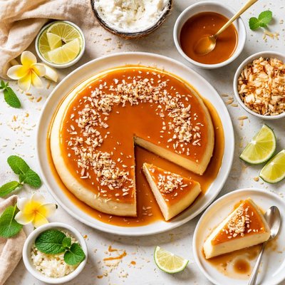 Image of Coconut Caramel Flan