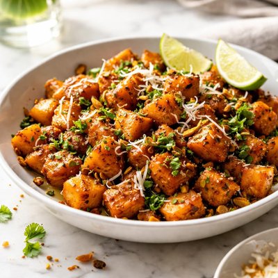 Image of Coconut Cardamom Sweet Potatoes