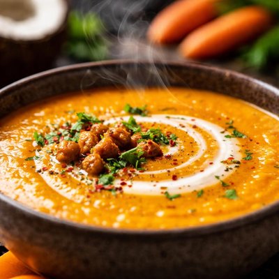 Image of Coconut Carrot Soup