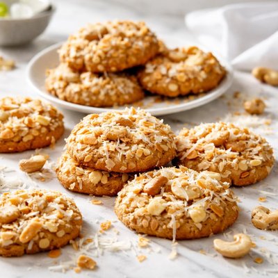Image of Coconut Cashew Drop Cookies