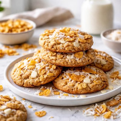 Image of Coconut Cereal Cookies