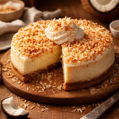 Image of Coconut Cheesecake