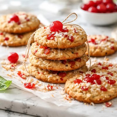 Image of Coconut Cherry Chews