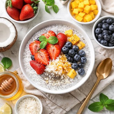 Image of Coconut Chia Pudding