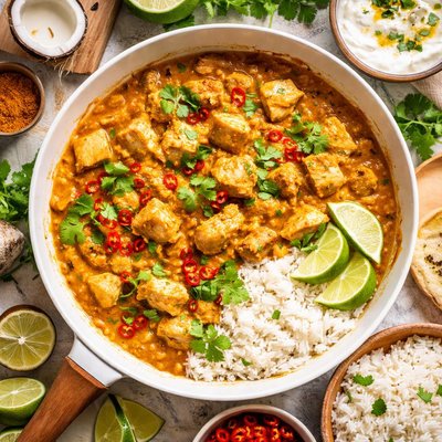 Image of Coconut Chicken Curry with Yogurt