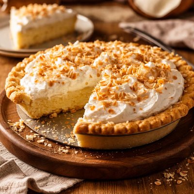 Image of Coconut Cream Pie from Cooks Illustrated