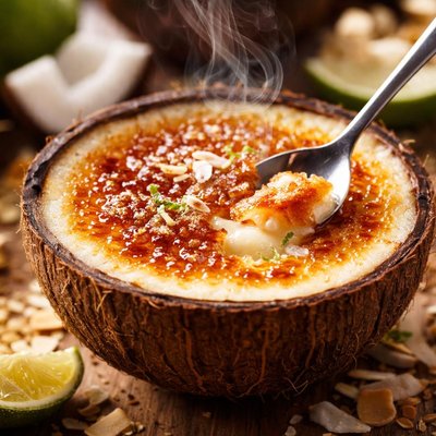 Image of Coconut Creme Brulee