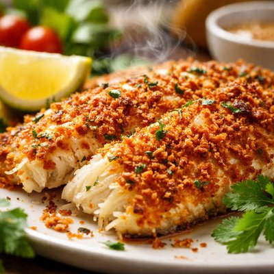 Image of Coconut Crusted Tilapia
