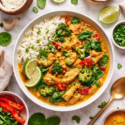 Image of Coconut Curry Chicken
