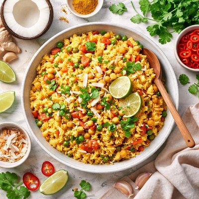 Image of Coconut Curry Rice