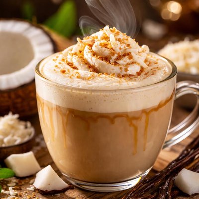 Image of Coconut Custard Latte