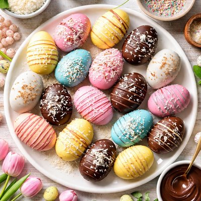 Image of Coconut Easter Eggs