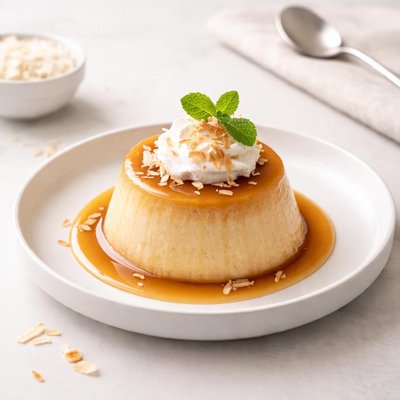 Image of Coconut Flan