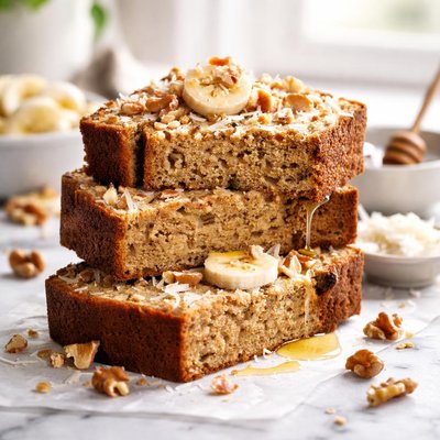Image of Coconut Flour Banana Bread Gaps