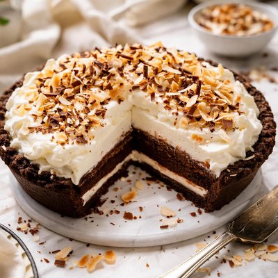 Image of Coconut Fudge Cream Pie