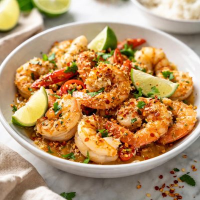 Image of Coconut Garlic Shrimp