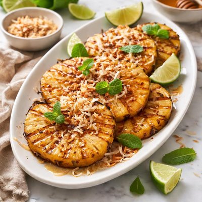 Image of Coconut Grilled Pineapple