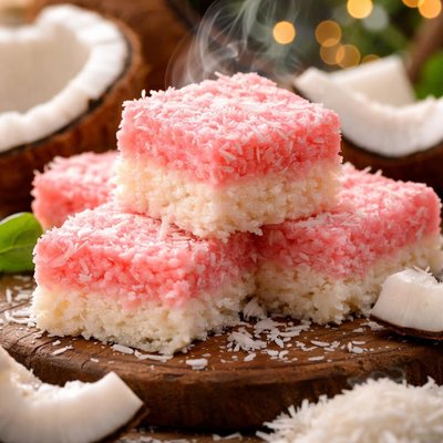 Image of Coconut Ice Cooked Version