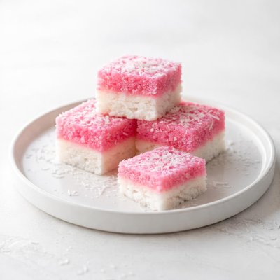 Image of Coconut Ice No Cook Easy Version