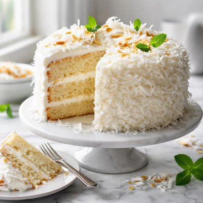 Image of Coconut Layer Cake