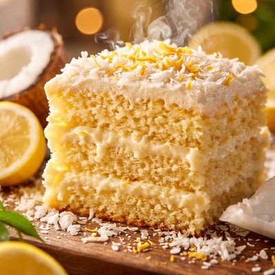 Image of Coconut Lemon Cake