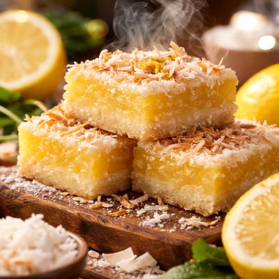 Image of Coconut Lemon Squares