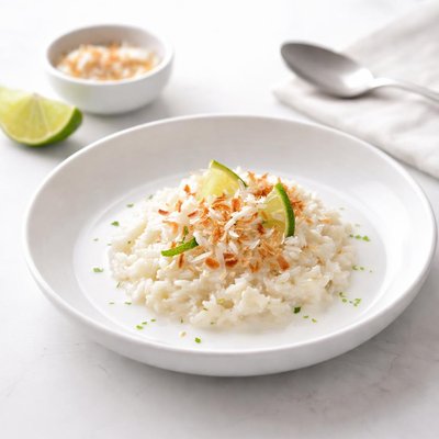 Image of Coconut Lime Rice Pudding