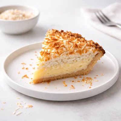 Image of Coconut Macaroon Pie