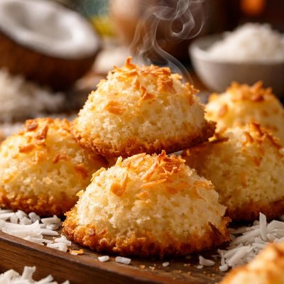 Image of Coconut Macaroons 5 Ingredients