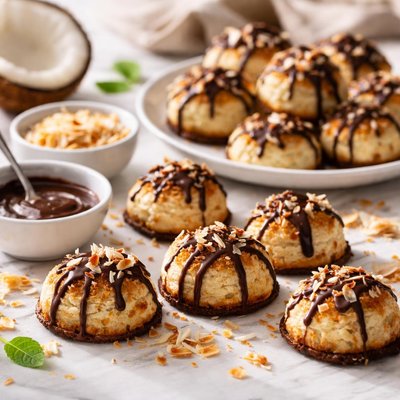 Image of Coconut Macaroons or Macaroon Kisses