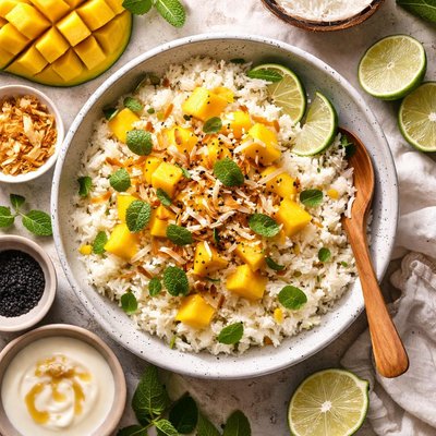 Image of Coconut Mango Rice