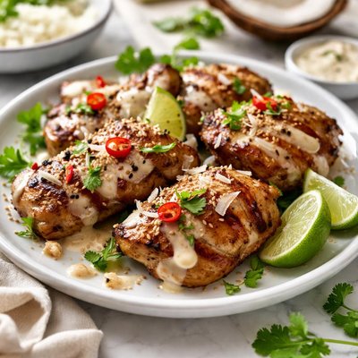 Image of Coconut Marinated Chicken