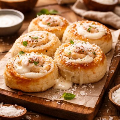 Image of Coconut Milk Pudding Rolls