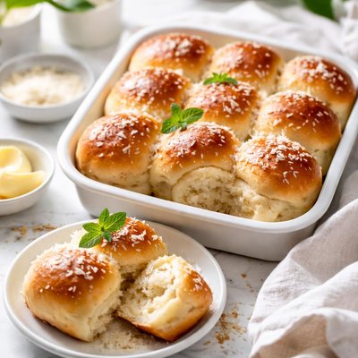 Image of Coconut Milk Yeast Rolls