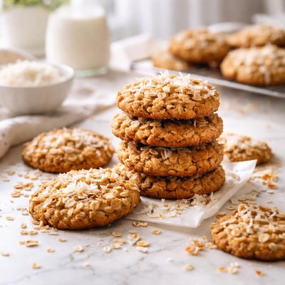 Image of Coconut Oatmeal Cookies