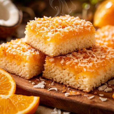 Image of Coconut Orange Squares