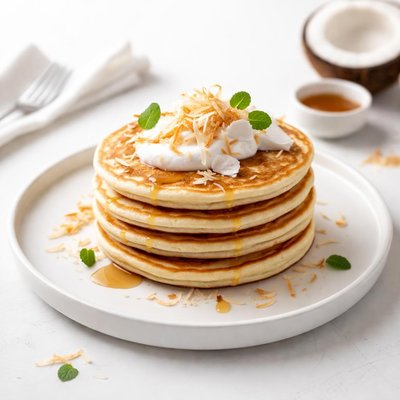 Image of Coconut Pancakes