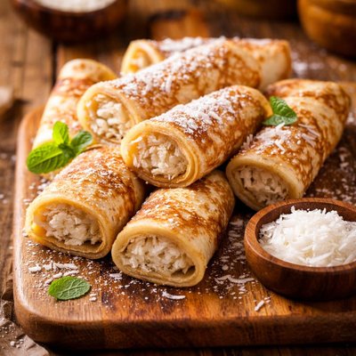 Image of Coconut Pancakes or Wraps
