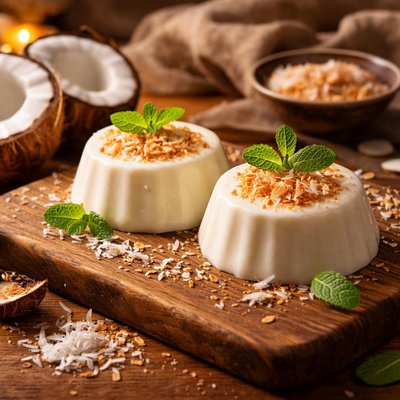 Image of Coconut Panna Cotta