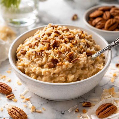 Image of Coconut Pecan Frosting Vegan