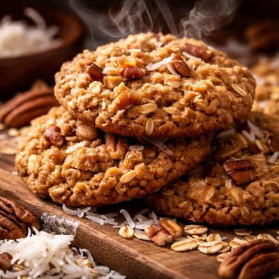 Image of Coconut Pecan Oatmeal Chewies