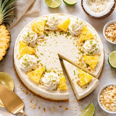Image of Coconut Pineapple Cheese Cake