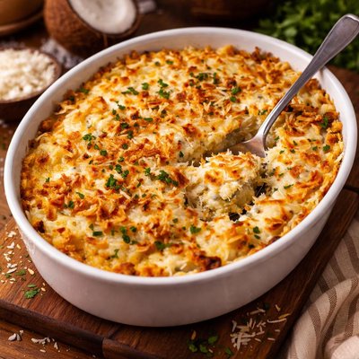 Image of Coconut Potato Casserole 5fix
