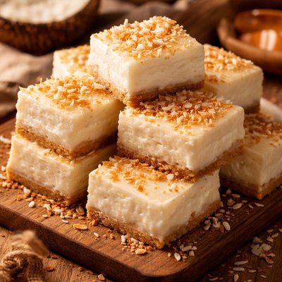 Image of Coconut Pudding Squares