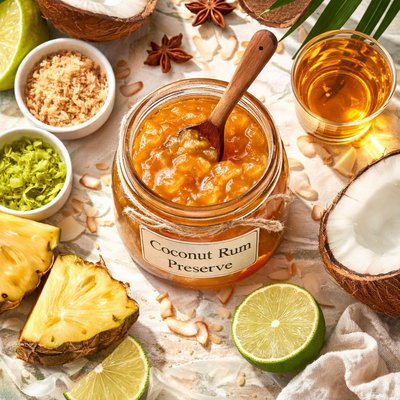 Image of Coconut Rum Preserve